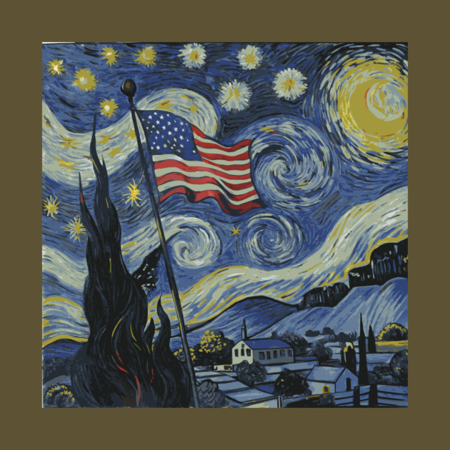 Starry Night 4th Of July by The WYLD Tribe