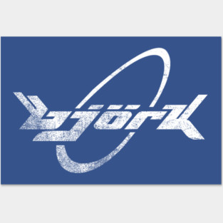 Bjork Vintage Logo Posters and Art