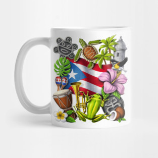 Puerto Rico Boricua Pride Mug