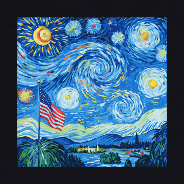 4th Of July Starry Night by The WYLD Tribe