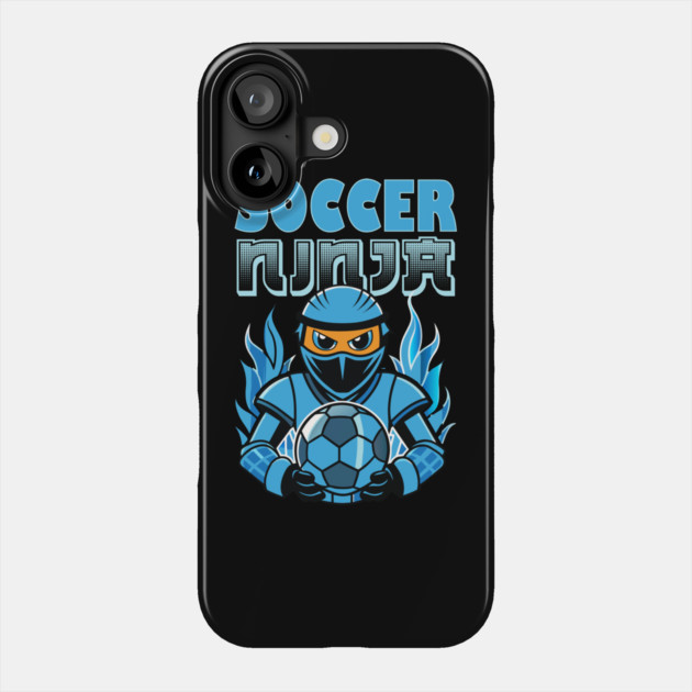 Soccer Ninja Phone Case by The WYLD Tribe