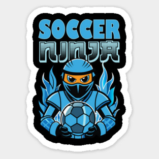 Soccer Ninja Sticker