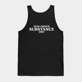 New Order Substance 1987 Tank Top