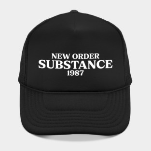 New Order Substance 1987 Hat
