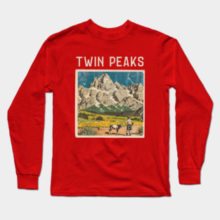 Wonders in Twin Peaks Mountain Hiking Long Sleeve T-Shirt