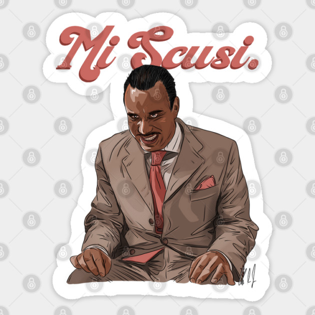 Eurotrip: Mi Scusi Sticker by 51Deesigns