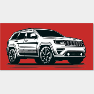 Jeep Grand Cherokee Posters and Art