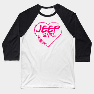 Jeep girl Baseball T-Shirt