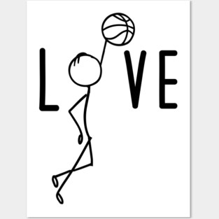 Cute Basketball Player Gift Basketball Lover Basketball Team Posters and Art
