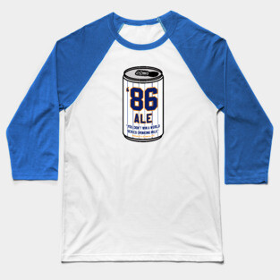 Mets '86 Ale Beer Can Baseball T-Shirt