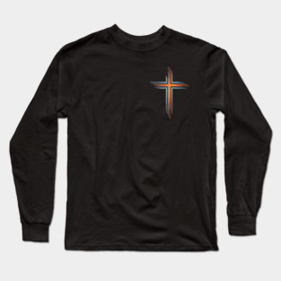 Sharp Cross Long Sleeve T-Shirt