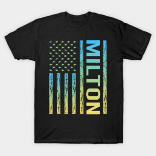 Blue Yellow Flag - Milton T-Shirt