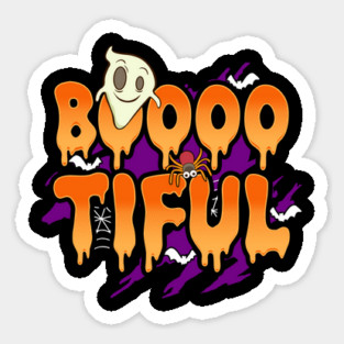 Boo-tiful Funny Halloween Ghost Trick or Treat Magnet