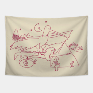 neil young & crazy horse vintage Tapestry