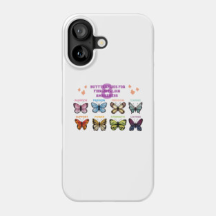 Fibromyalgia Butterflies Phone Case