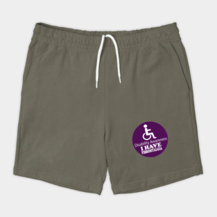 Fibromyalgia Disability Awareness Shorts
