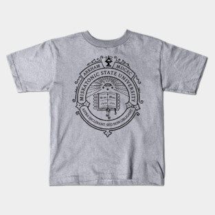 Miskatonic State University Seal Kids T-Shirt
