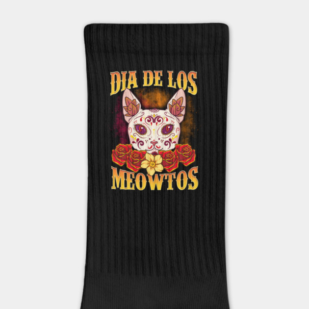 Dia de los Meowtos Beautiful Halloween Cat Trick or Treat by creative