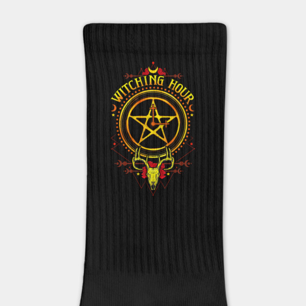 Witching-Hour Pentagram Symbol Halloween Trick or Treat Gift by creative