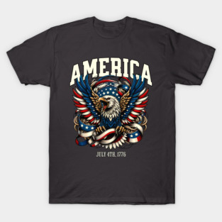America Independence Day 1776 T-Shirt