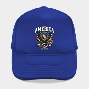 America Independence Day 1776 Hat
