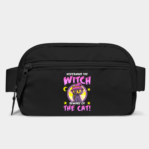 Beware of the Cat! Cute Halloween Black Kitten Gift by creative