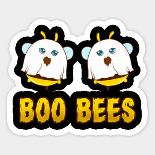 Boo Bees Halloween Ghost Bees Characters Funny Magnet