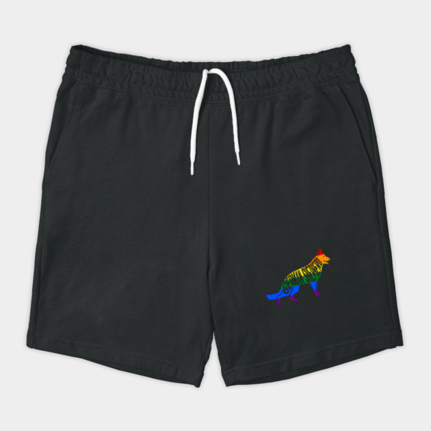 Rainbow German Shepherd Pride - Pride Month - LGBT Gifts - Pride Flag GSD by Yesteeyear