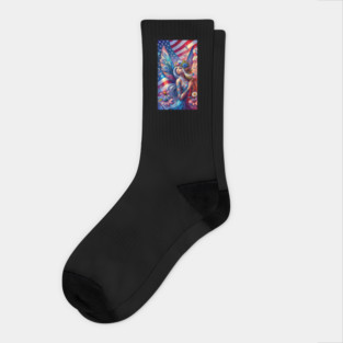 USA American Fairy Socks