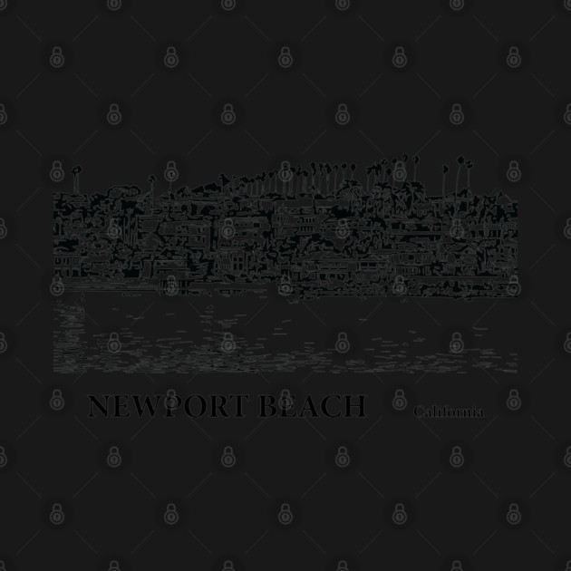 Newport Beach California by Lakeric