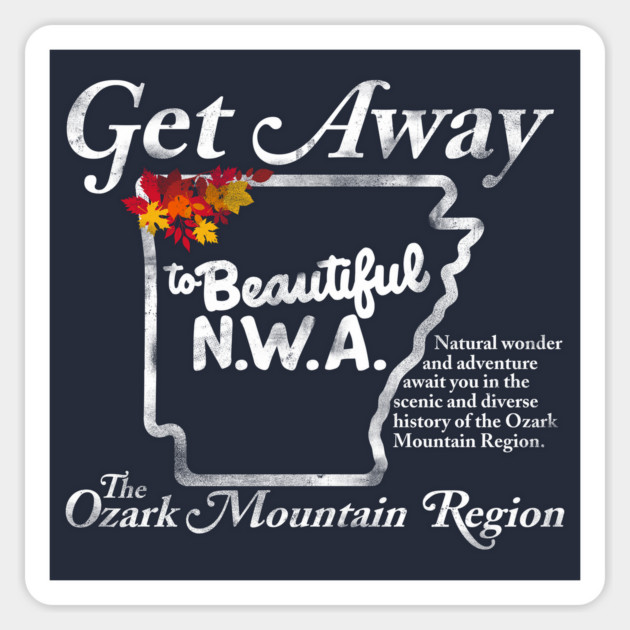 Get Away NWA Sticker by rt-shirts