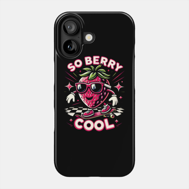 So Berry Cool! Phone Case by MakerMind8.2