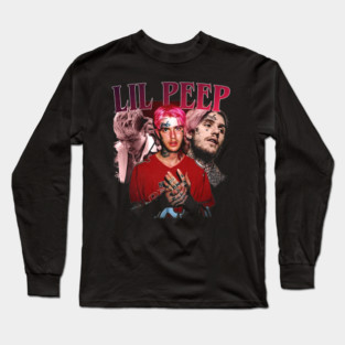 Lil Peep Retro Collage Long Sleeve T-Shirt