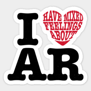 Mixed Feelings About AR Sticker