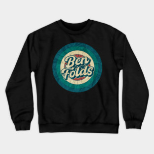 ben folds - vintage circle Crewneck Sweatshirt
