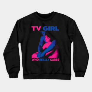 TV Music Indie Really Cares Crewneck Sweatshirt