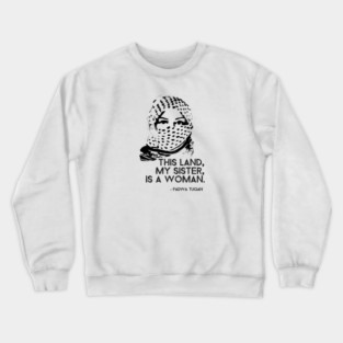 Palestine Women Crewneck Sweatshirt