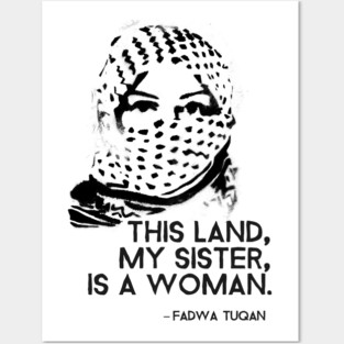Palestine Women Posters and Art