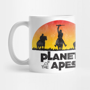 Planet Of The Apes Sunset Lts Worn Mug