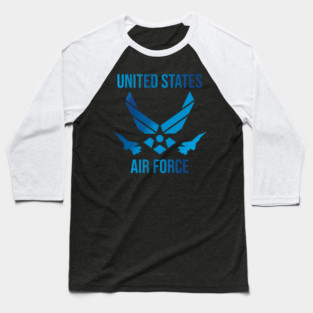 Air Force US Veterans Baseball T-Shirt