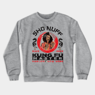 Sho Nuff Kung Fu Master Lts Worn Crewneck Sweatshirt
