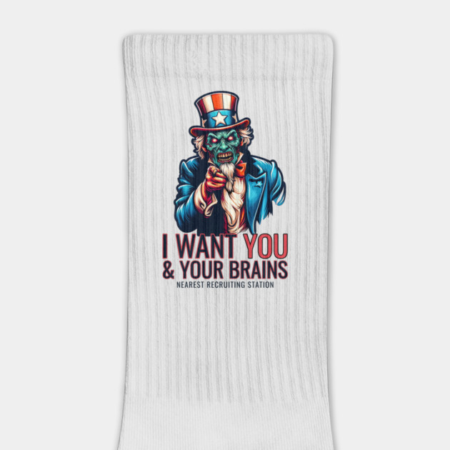 Zombie Uncle Sam by HolidayBug