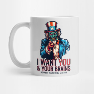 Zombie Uncle Sam Mug