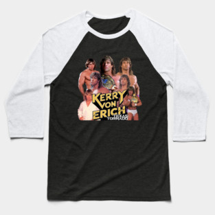 Kerry Von Erich The Texas Tornado Baseball T-Shirt