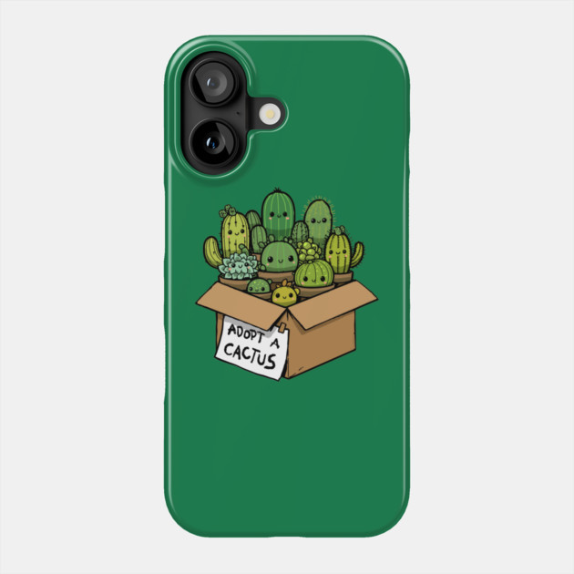 Adopt a Cactus Phone Case by GoshWow®