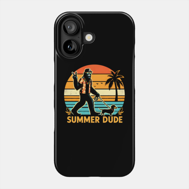Summer Dude - Chill Waves & Sunny Days Phone Case by MakerMind8.2