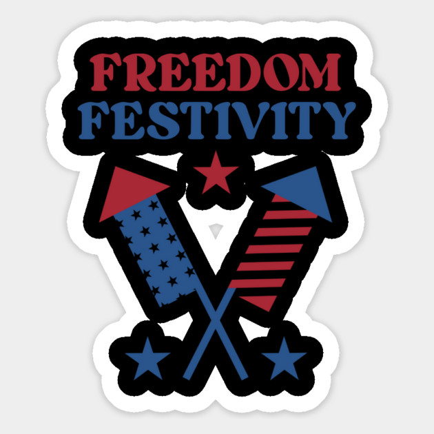 Freedom Festivity Magnet by TurnEffect