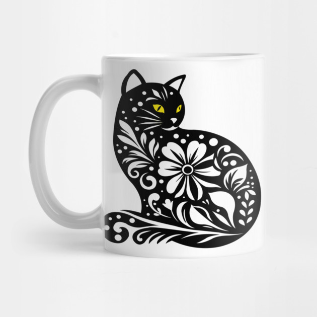 Flower Cat by DickinsonDesign