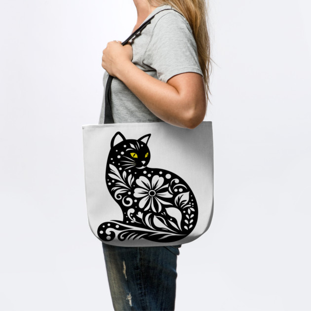 Flower Cat by DickinsonDesign