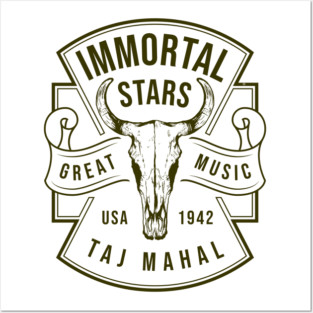 ZZ Taj Mahal USA 1942 Music D2 Posters and Art